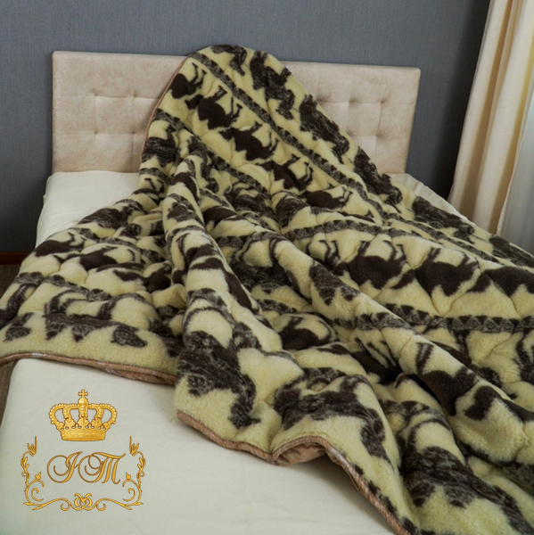 Ковдра з верблюжої шерсті CAMEL WOOL всесезонна, полуторний розмір Bl-CW-01-s фото