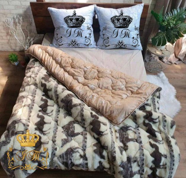 Ковдра з верблюжої шерсті CAMEL WOOL всесезонна, полуторний розмір Bl-CW-01-s фото