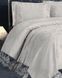Laced Jacquard Bedspread Vendy Euro Size Turkey, Cream