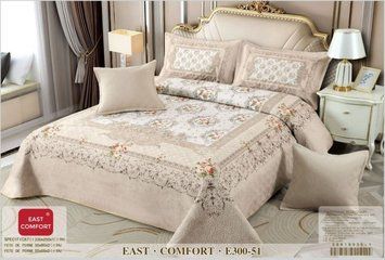 Покрывало &laquo;VELVET LUX&raquo; №5 от EAST COMFORT, Румыния, 230&times;250 см, 4 наволочки EC-E300-51 фото