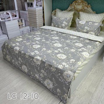 LG-12 Постільна білизна з літньою ковдрою, сатин, євро розмір LG-12-10-e/b фото