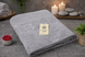 BOSS Face Towel, 50x90 cm, Grey Microfiber, China