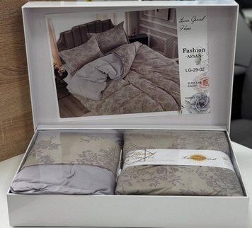 LG-29 Постільна білизна Laura Grand, сатин, сімейний комплект LG-29-02-f фото