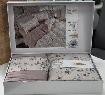LG-29 Постільна білизна Laura Grand, сатин, сімейний комплект LG-29-07-f фото