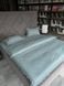 WH-61 Laura Grand 4 Seasons Bed Linen, Green-Grey Satin, Euro Size