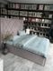 WH-61 Laura Grand 4 Seasons Bed Linen, Green-Grey Satin, Euro Size