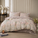 &ldquo;Blooming Garden&rdquo; Bedding Set No. 1, Malloory Home, Luxury Wet Satin, Single Size