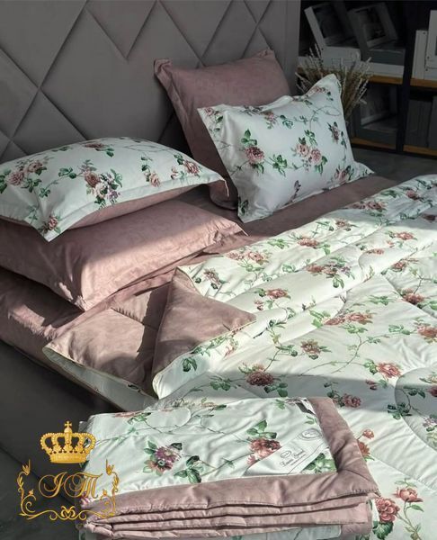 LG-12 Постільна білизна 4 сезони Laura Grand, сатин, євро розмір LG-12-1/4s фото