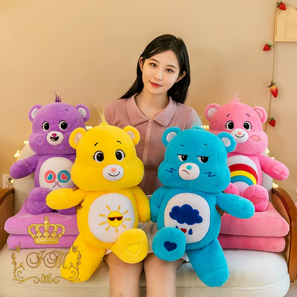 Care Bears 3-in-1 Toy-Blanket &mdash; plush toy, pillow and blanket