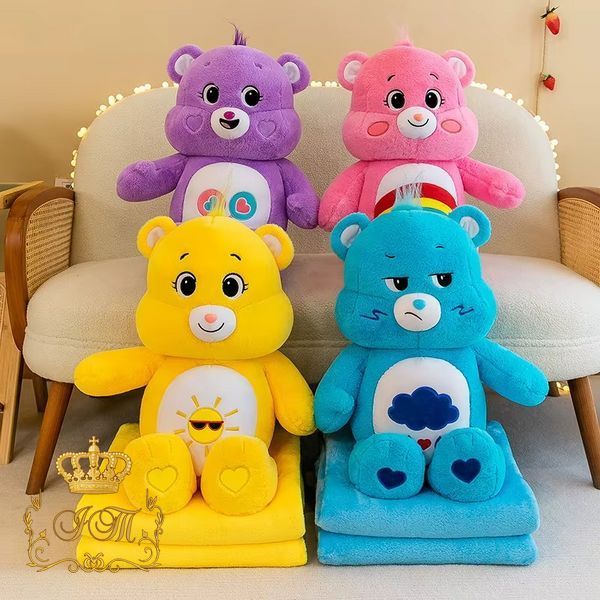Care Bears 3-in-1 Toy-Blanket &mdash; plush toy, pillow and blanket