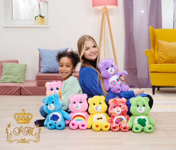 Care Bears 3-in-1 Toy-Blanket &mdash; plush toy, pillow and blanket