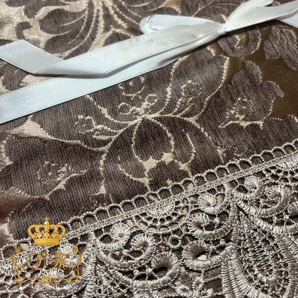 Golden Rose Jacquard Bedspread, King Size