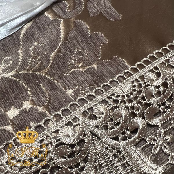 Golden Rose Jacquard Bedspread, King Size