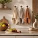 "Coffee №2" Set of 3 Kitchen Towels, Terry, 35&times;70 cm