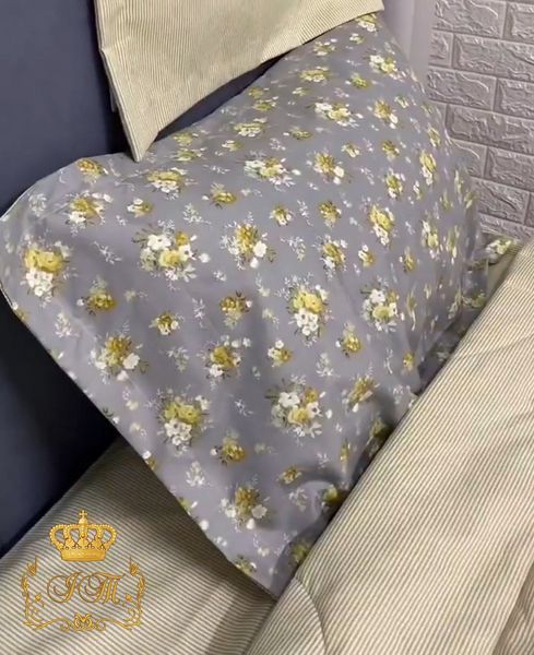 LG-4 Laura Grand 4 Seasons Bed Linen, Satin, Euro Size