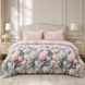 &ldquo;Blooming Garden&rdquo; Bedding Set No. 4, Malloory Home, Luxury Wet Satin, Single Size