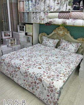 LG-5 Laura Grand Bed Linen, Satin, Single Set
