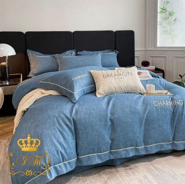 CHARMING Flannel Bedding Set, Euro Size