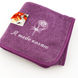 I Love You, Kitchen Towel, microfiber, purple, 35&times;70 cm