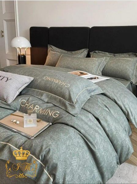 CHARMING Flannel Bedding Set, Euro Size