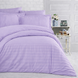 Lilac Stripes Satin Bedding Set No9 Primăvara, Double Size