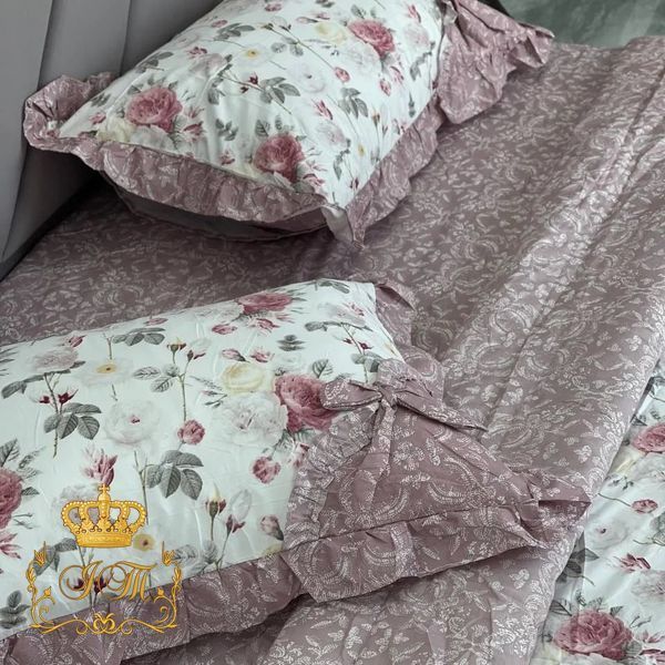 LG-7 Постільна білизна Laura Grand, сатин, євро розмір LG-7-7-e фото
