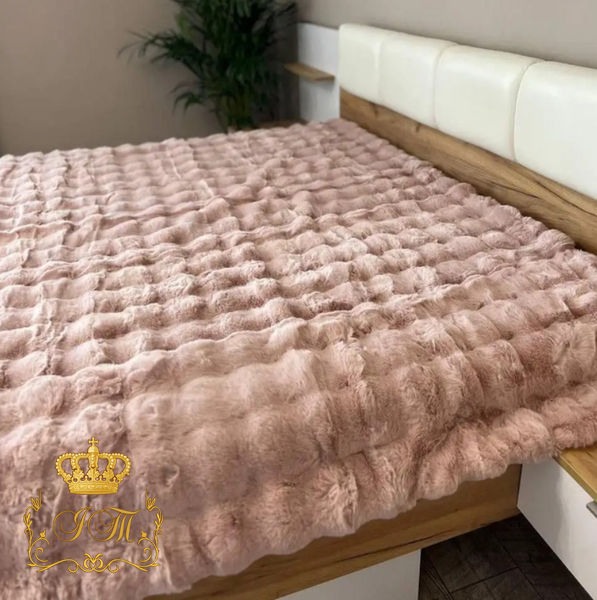 Faux Fur Blanket "Rabbit"