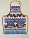 3-in-1 Linen Kitchen Set No.2 &ndash; Apron, Pot Holder and Oven Mitt
