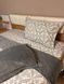 Bedding set combining velour and flannel, euro size