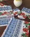 3-in-1 Linen Kitchen Set No.2 &ndash; Apron, Pot Holder and Oven Mitt