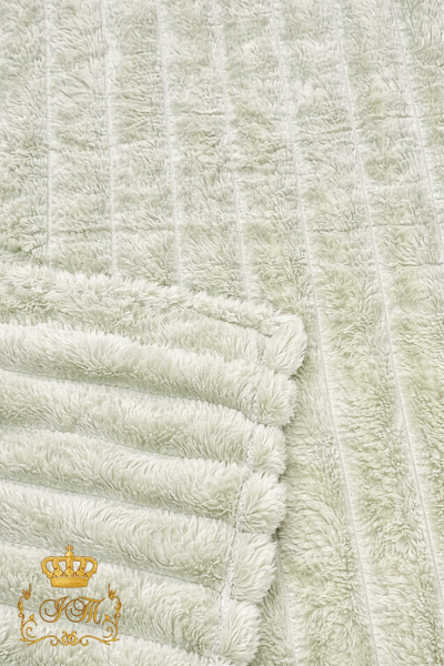 "Shar Pei" throw blanket, olive, velour, euro size