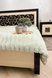 "Shar Pei" throw blanket, olive, velour, euro size
