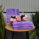 &ldquo;Sharpei Andora Purple&rdquo; No2 Bath Towel, 70&times;140 cm, Microfiber