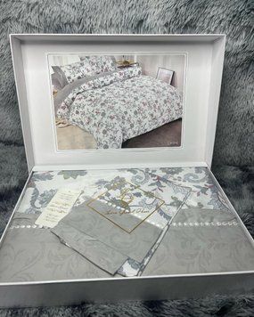 LG-9 Постільна білизна Laura Grand, сатин, єврокомплект LG-9-4-e фото