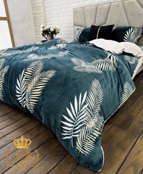 CROWN, Velour Bed Linen, Single Size