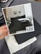 Flannel Bedding Set №8, double size, black/white